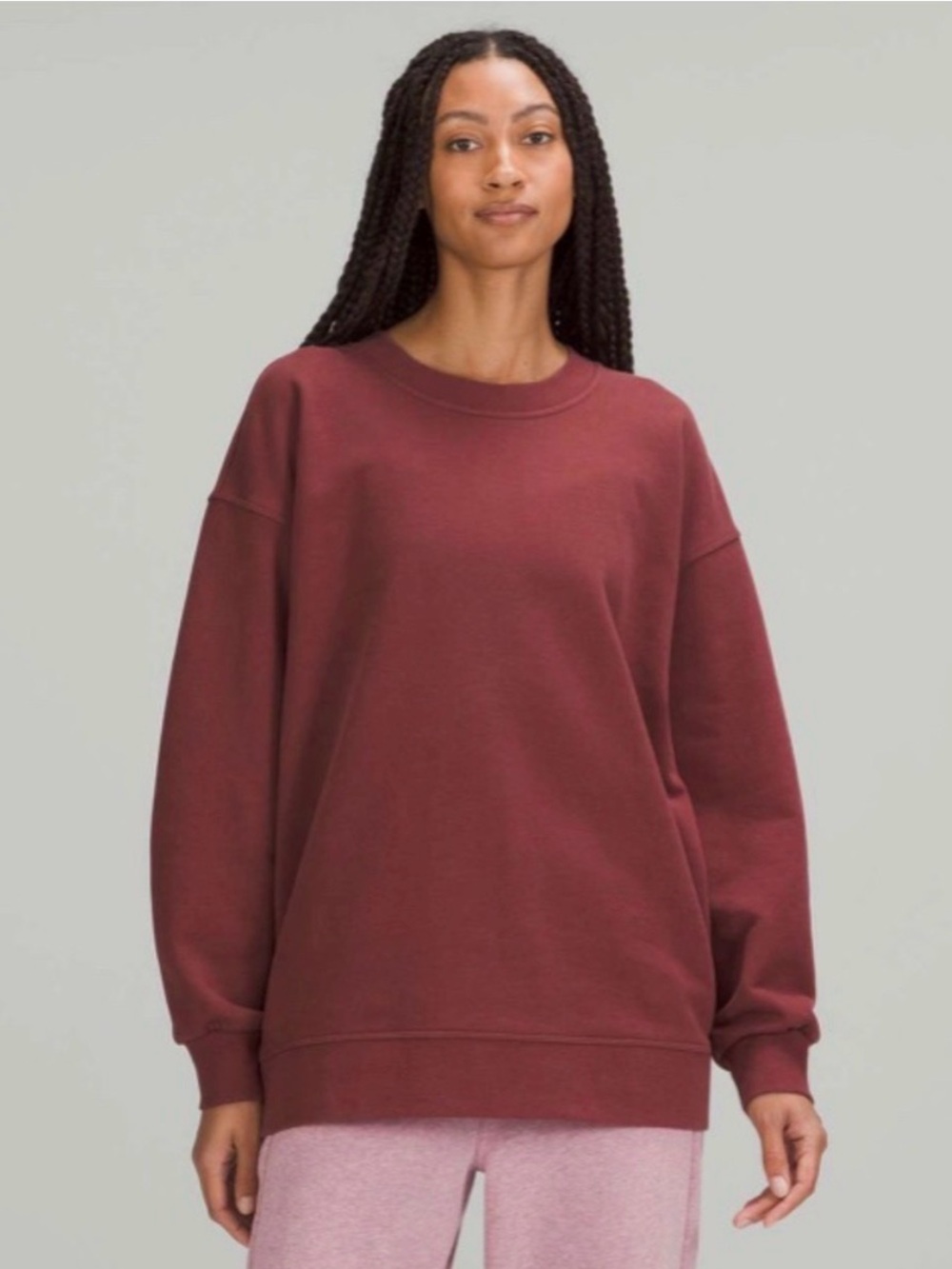 lululemon athletica Perfectly Oversized Crew, Size 8